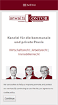 Mobile Screenshot of anwaltskontor-schriefers.de